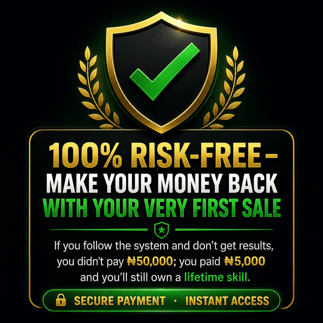 WhatsApp Ads Blueprint money-back guarantee